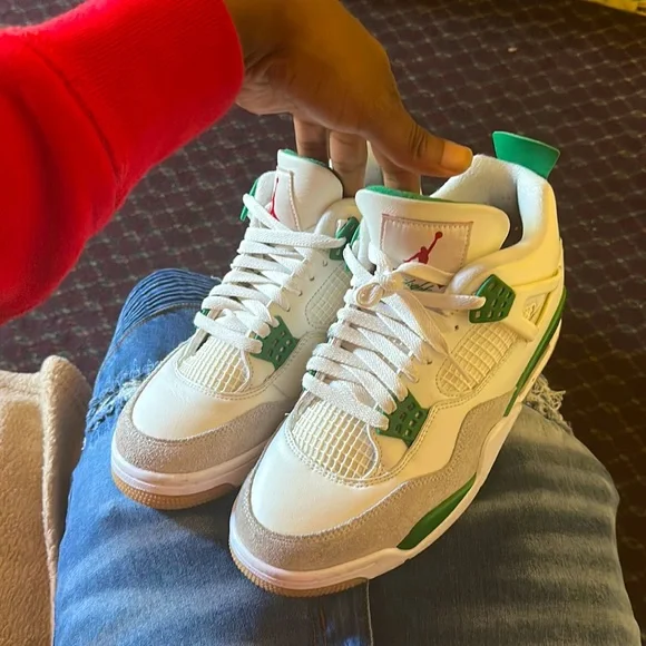 Jordan Shoes Pine Green 4s Poshmark